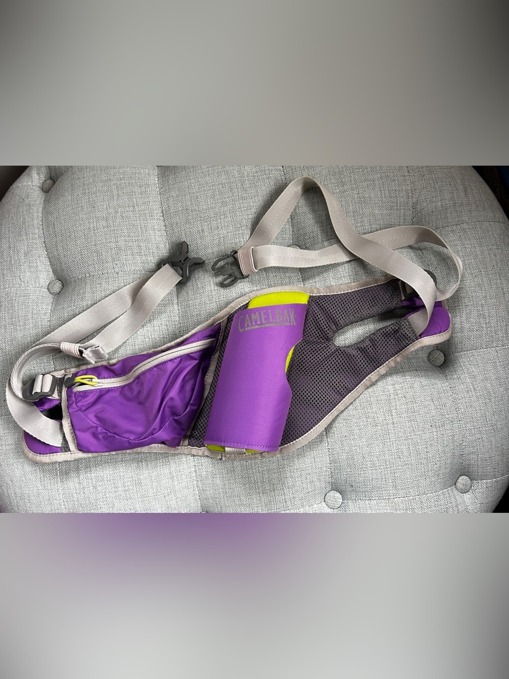 CamelBak Running Hydration Belt Waist Pack Purple Gray – No Flask